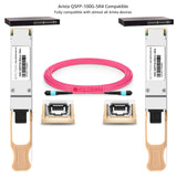 100GBASE-SR4 QSFP28 Optical Transceiver Module Compatible with Arista