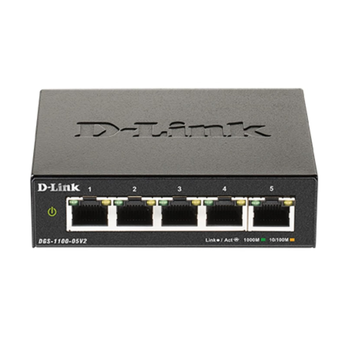 Commutateur Ethernet administrable intelligent Gigabit 5 ports D-Link, L2, VLAN, QoS, I