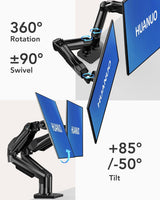 Startech ARMPIVWALL Monitor Arm Wall Mount Full Motion