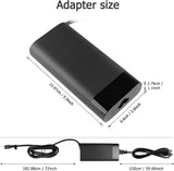 Chargeur d'ordinateur portable USB-C 140 W 28 V 5 A compatible avec HP Spectre x360 2-