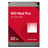 Western Digital 22TB WD Red Pro NAS Internal Hard Drive HDD - 7200 RPM