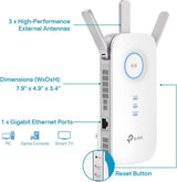 Prolongateur WiFi AC1900 TP-Link (RE550), couverture jusqu'à 2800 pi² et 35 D