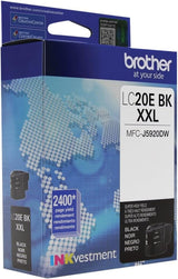 Brother LC20EBKS Black Ink Cartridge Multi 5-Pack