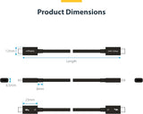 StarTech.com Câble Thunderbolt 5 de 1 m (3 pi), 80 Gbit/s/120 Gbit/s, 240 W PD, 8K