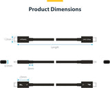 StarTech.com 2.6ft (80cm) Thunderbolt 5 Cable, 80Gbps/120Gbps, 240W PD