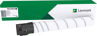 Lexmark 76C00K0 Black Toner Cartridge for CS92x, CX92x