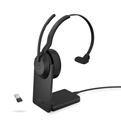 Jabra Evolve2 55 - Link390a MS Mono with Charging Stand Teams Certifie