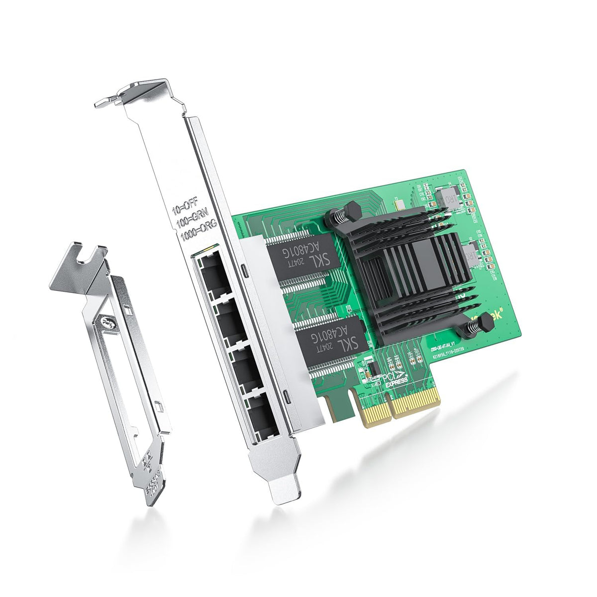 Intel I350-T4V2 Adaptateur 4 ports 1 Gbit/s en vrac