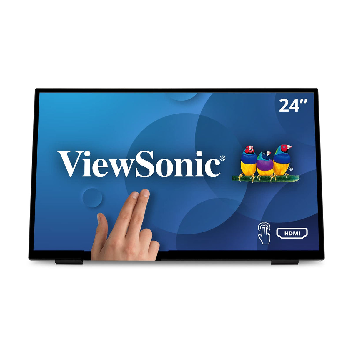 ViewSonic TD2465 24 Inch 1080p Touch Screen Monitor with Advanced Ergo
