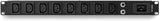 StarTech.com 1U 19 inch 8 Port Rack Mount PDU - IEC C13 Socket Rackmou