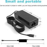 Chargeur universel USB C 45W pour Chromebook compatible avec HP Acer Lenovo