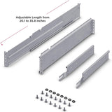 CyberPower CP2RAIL02 4-Post Rackmount Kit, 2U/3U, 500 Pound Mounting K