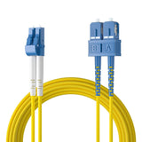 Câble Patch Fibre Optique 10Gtek OS2 - LC vers SC 10Gb/Gigabit Monomode