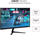 ViewSonic VX2718-P-MHD 27 Inch 1080p 1ms 165Hz Gaming Monitor with Fre