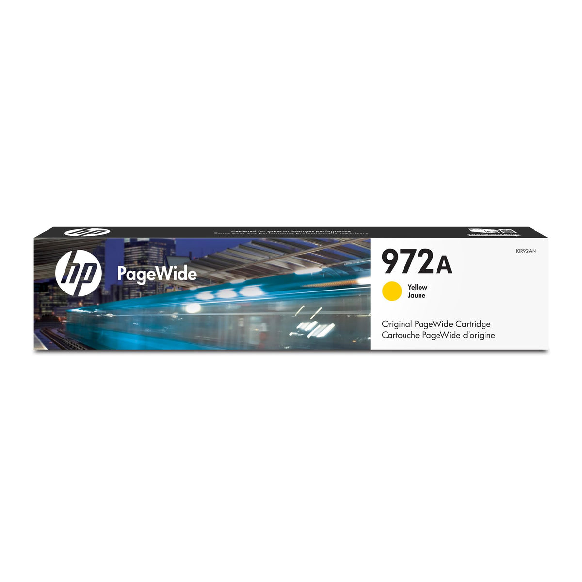 HP 972A Yellow Original PageWide Ink Cartridge (L0R92AN) L Yellow