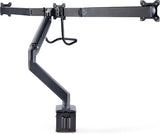 StarTech.com Desk Mount Dual Monitor Arm w/Crossbar Up to 27in
