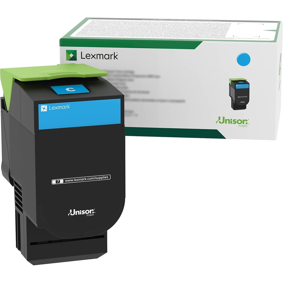 Lexmark 70C1HC0 Cyan Programme de retour haute capacité