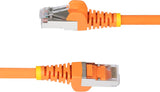 StarTech.com 6ft Orange CAT6a Ethernet Cable, Snagless RJ45, 10GbE, 10
