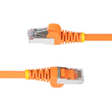 StarTech.com 10ft Orange CAT6a Ethernet Cable, Snagless RJ45, 10GbE, 1