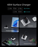 65W Surface Pro Charger,Microsoft Windows Surface Charger for Surface