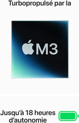 Apple 2024 MacBook Air 13 pouces Ordinateur portable avec puce M3 : Conçu pour Apple In