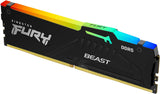 Kingston Fury Beast RGB 32GB 5200MT/s DDR5 CL40 DIMM Desktop Memory Si