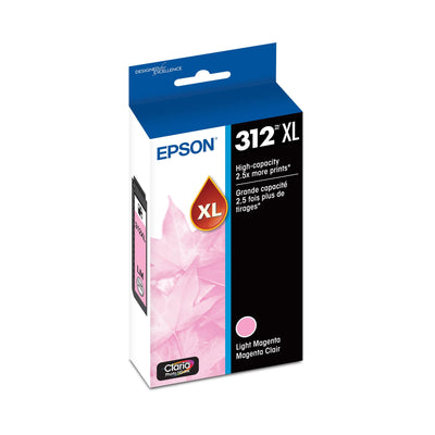 Epson T312XL620-S Claria XL High Capacity Light Magenta Ink