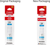 Canon GI-21 Cyan Ink Bottle