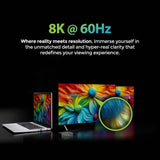 Répartiteur HDMI 8K IOGEAR, 4 ports, 60 Hz, boîtier métallique, 1 entrée vers 4 sorties