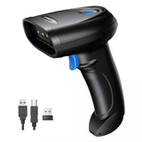 Lecteur de code-barres Bluetooth 1D&2D PecuMceu, 3-en-1 Bluetooth et USB filaire