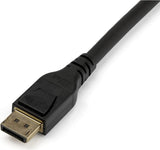 StarTech.com 10ft (3m) VESA Certified DisplayPort 1.4 Cable, 8K 60Hz H
