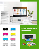 Cartouches d'encre compatibles NEXTPAGE de remplacement pour Canon CLI42, ensemble de 8
