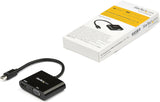 StarTech.com Mini DisplayPort to HDMI VGA Adapter - mDP 1.2 HBR2 to HD