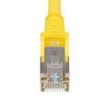 StarTech.com 25ft Yellow CAT6a Ethernet Cable, Snagless RJ45, 10GbE, 1