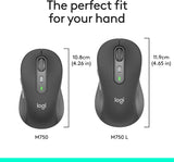 Logitech Signature Plus M750 L Wireless Mouse Large Hands - Graphite |