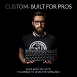 Logitech G Pro Mechanical Gaming Keyboard Blue Clicky
