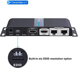 HDMI OVER CAT6 EXTENDER KIT BOXTRANSMITTER/WALL PLATE RECEIVER