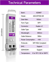 100 Cisco Compatible 8GBASE-SW SFP+