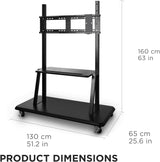 VIEWSONIC VB-STND-001 Mobile Trolley Cart