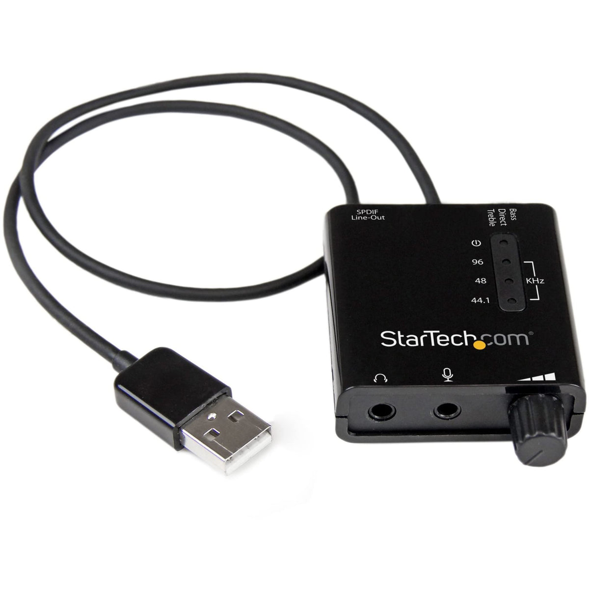 StarTech.com USB Stereo Audio Adapter External Sound Card with SPDIF D