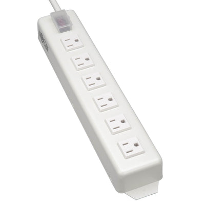 Tripp Lite TLM615NCRA Power Strip Metal 120V 5-15R Right Angle 6 Outle
