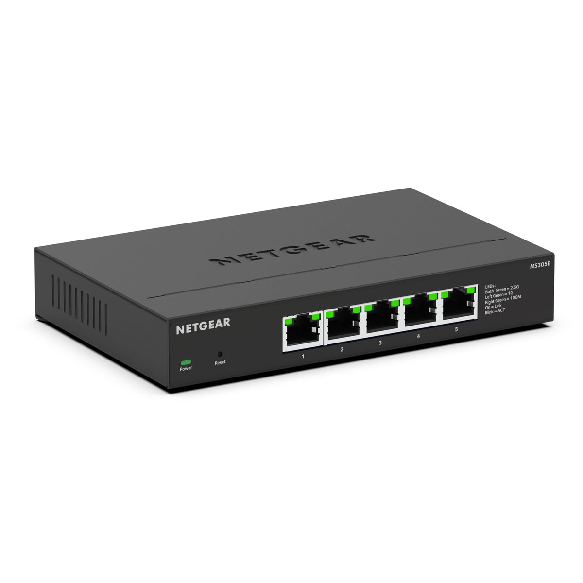 Switch Ethernet Multi-Gigabit Plus 5 ports administrable NETGEAR (MS305E) - Géré w