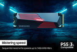 SAMSUNG 990 PRO w/Heatsink SSD 1TB PCIeGen4 NVMe M.2Internal SolidStat