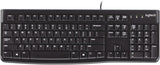 Logitech K120 Wired Keyboard for Windows, USB Plug-and-Play, Full-Size