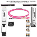 100 Dell Compatible 40GBASE-SR4 QSFP+