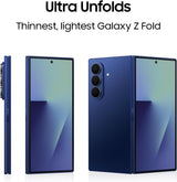 Samsung Galaxy Z Fold7 Foldable Smartphone, 256GB, Blue Shadow, Snapdr