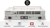 Ports du FORTIGATE-121G (dont 1 port de gestion 1 X