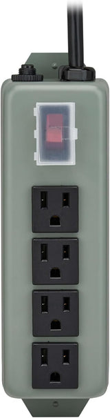 Tripp Lite UL603CB-6 Waber Industrial Power Strip 4 Outlet 6' Cord, Lo