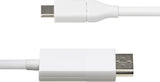 StarTech.com 6ft (2m) USB-C to DisplayPort 1.2 Cable, Bidirectional, 4