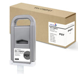 PFI-1700 Cartouche d'encre gris photo remise à neuf